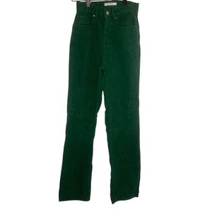 PacSun Green Size 23 Corduroy Casual Comfortable Everyday Dad Jeans Pants